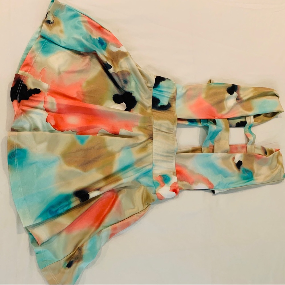 Designer spring dress
